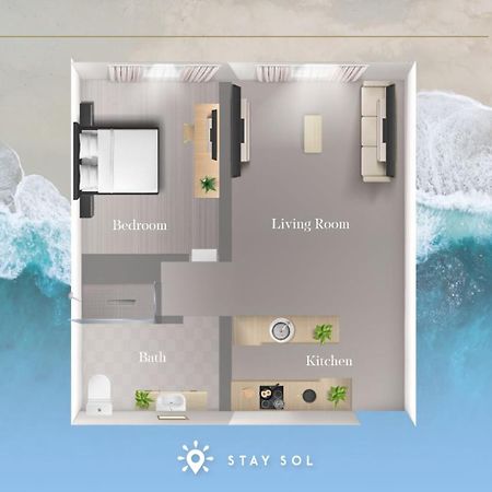 Lx Oasis Beachfront-Rt Infinity Pool Hollywood Bagian luar foto