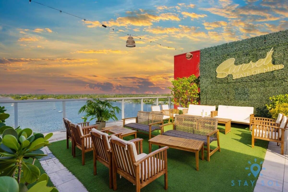 Lx Oasis Beachfront-Rt Infinity Pool Hollywood Bagian luar foto