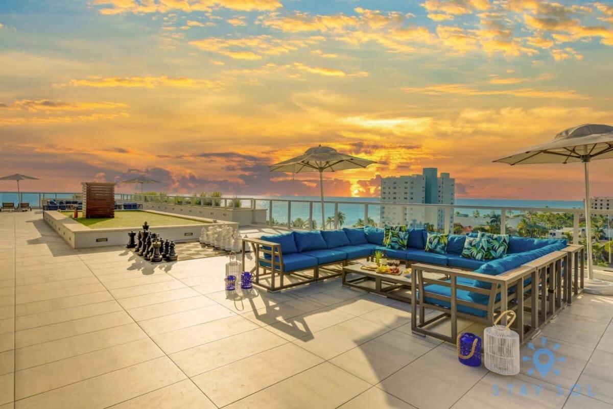 Lx Oasis Beachfront-Rt Infinity Pool Hollywood Bagian luar foto