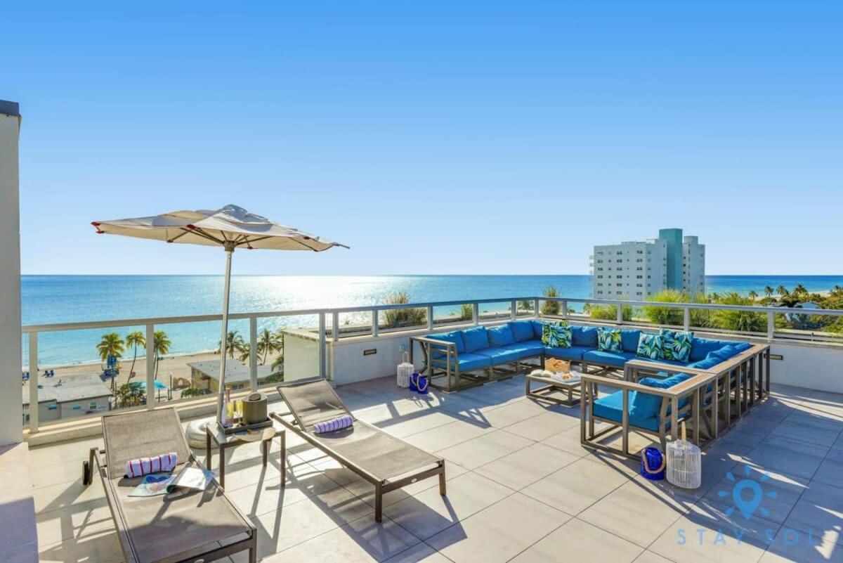 Lx Oasis Beachfront-Rt Infinity Pool Hollywood Bagian luar foto